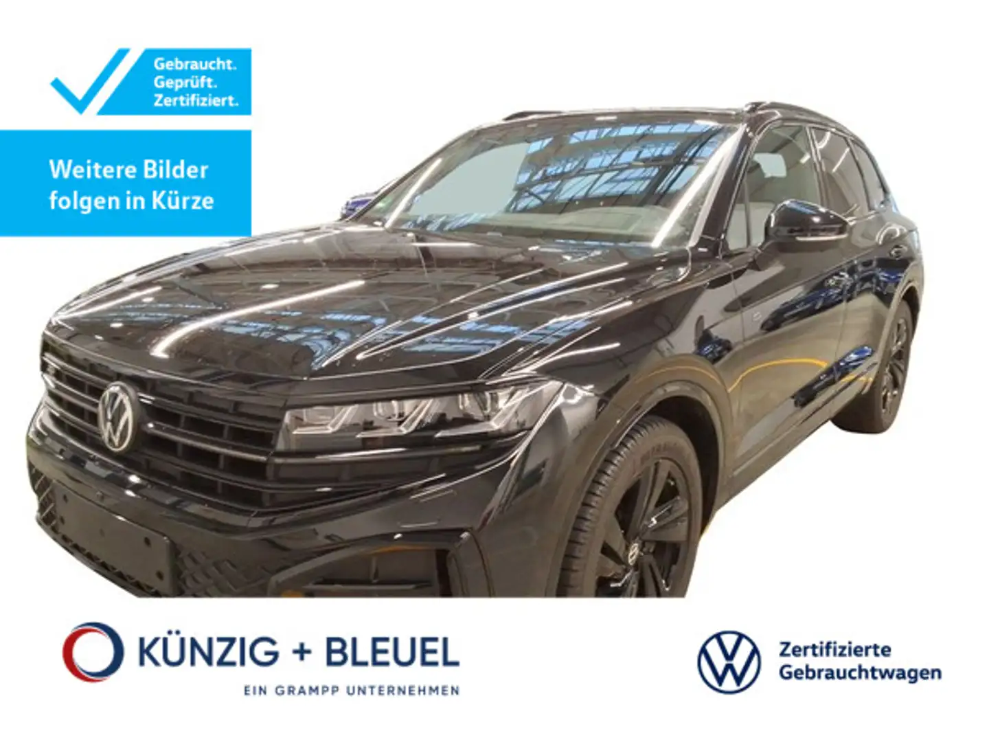 Volkswagen Touareg R-Line 3.0TDI +WANK+LUFT+AHK+STDHZ+ Schwarz - 1