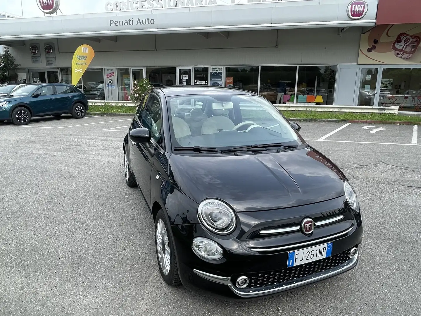 Fiat 500 1.2 Lounge Nero - 1