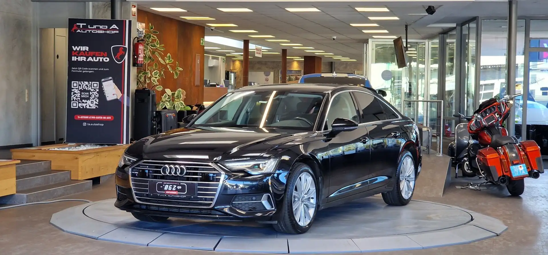 Audi A6 50 TDI quattro S-Tronic *Kamera*Navi*LED*19Zoll* Schwarz - 1