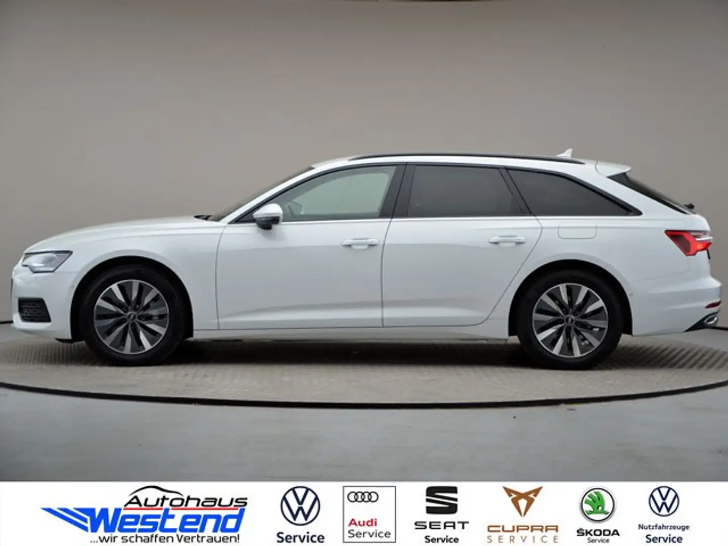 Audi A6 Avant 50 TFSI 220kW quattro S tronic AHK Navi LED Weiß - 2