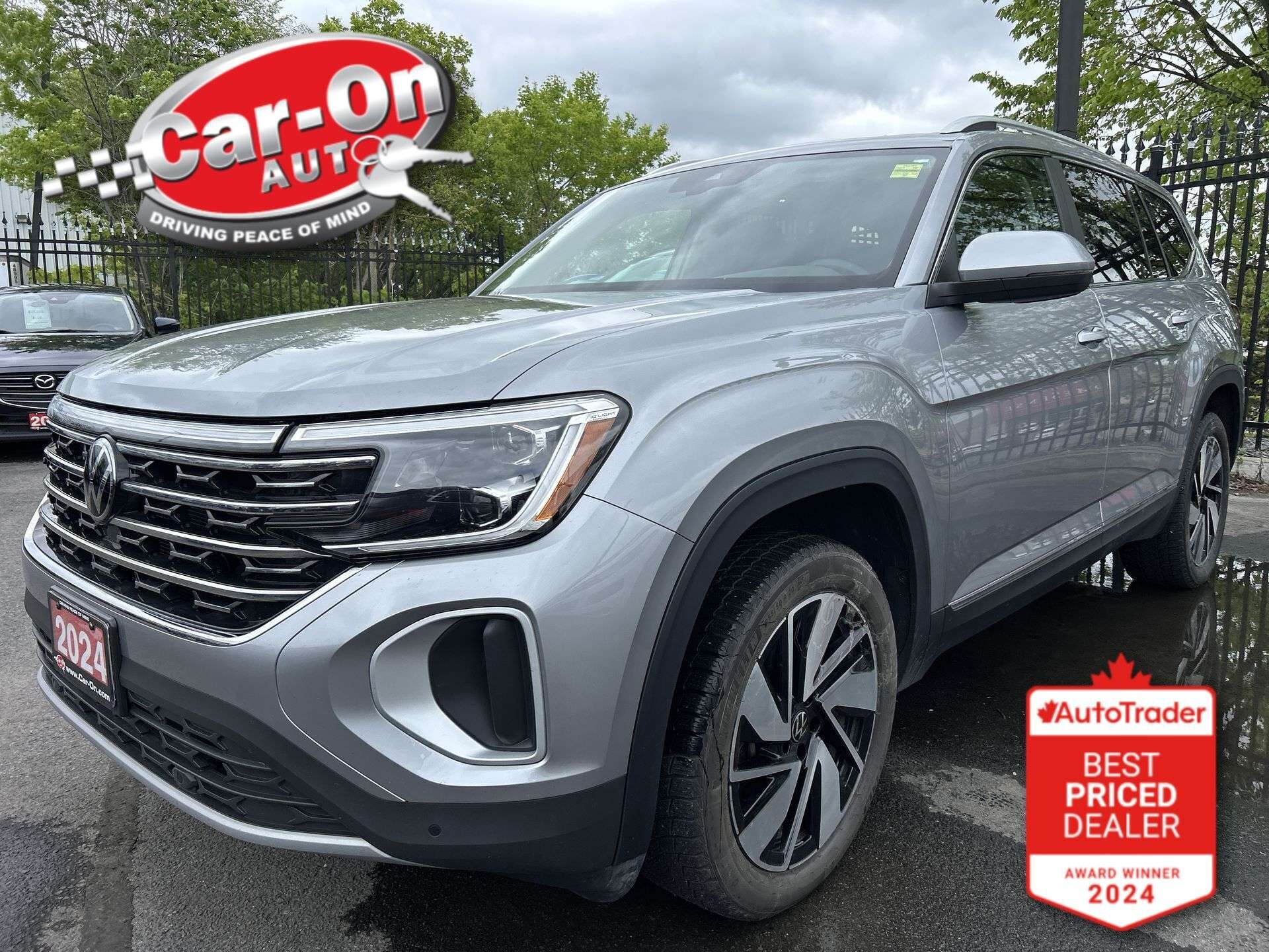 Silver 2024 Volkswagen Atlas SUV / Crossover  Automatic