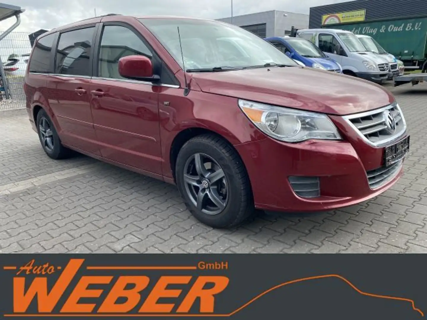 Volkswagen Routan SEL 3.6 LPG Gasanlage Leder AHK Červená - 2