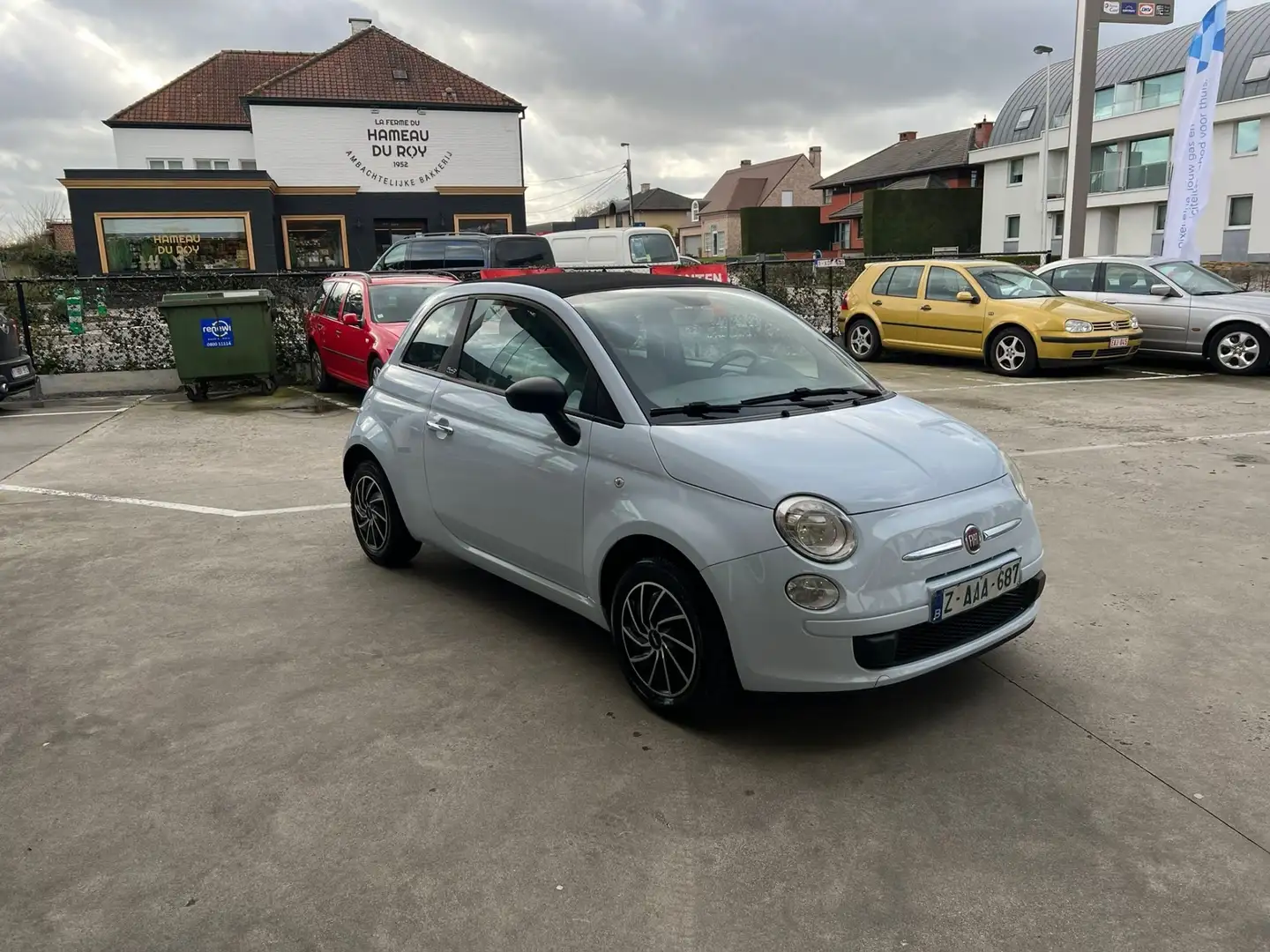 Fiat 500C 500 C 1.2 Pop Blauw - 2