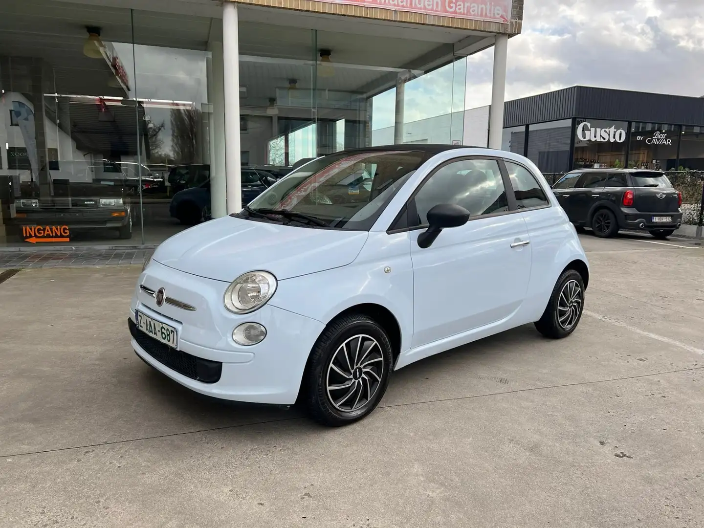 Fiat 500C 500 C 1.2 Pop Blauw - 1