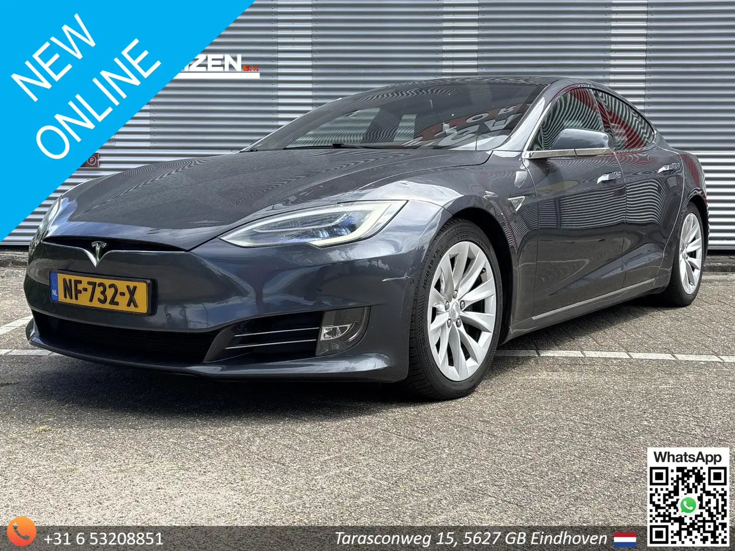 Tesla Model S 90D Base | € 14.000,- NETTO! | FREE SUPERCHARGE! | Šedá - 1