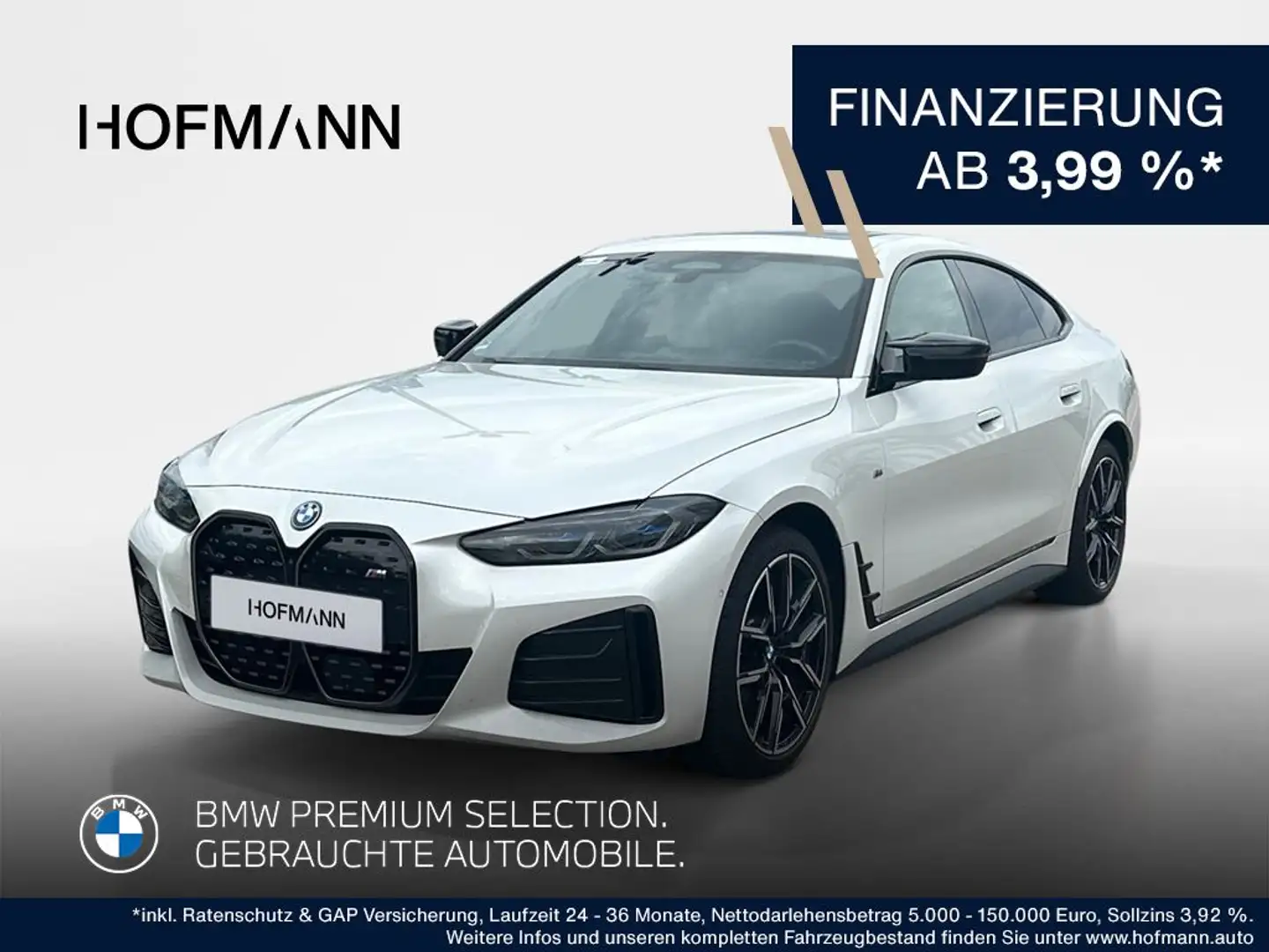 BMW i4 M Sport Weiß - 1