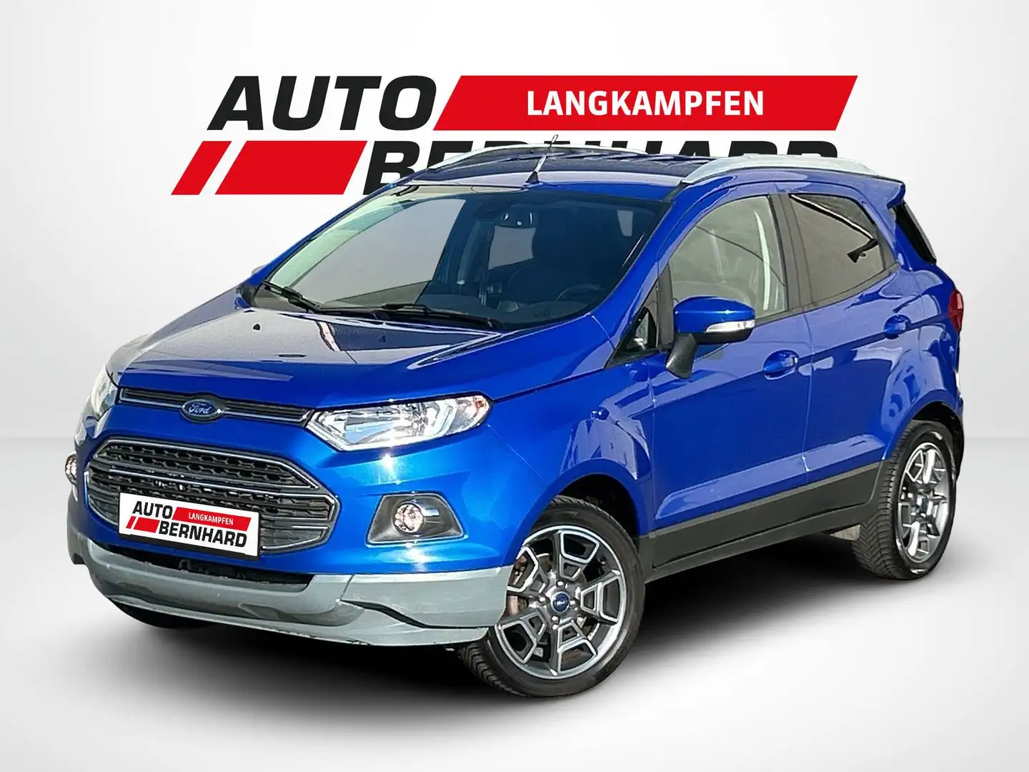 Ford EcoSport Titanium Blau - 1