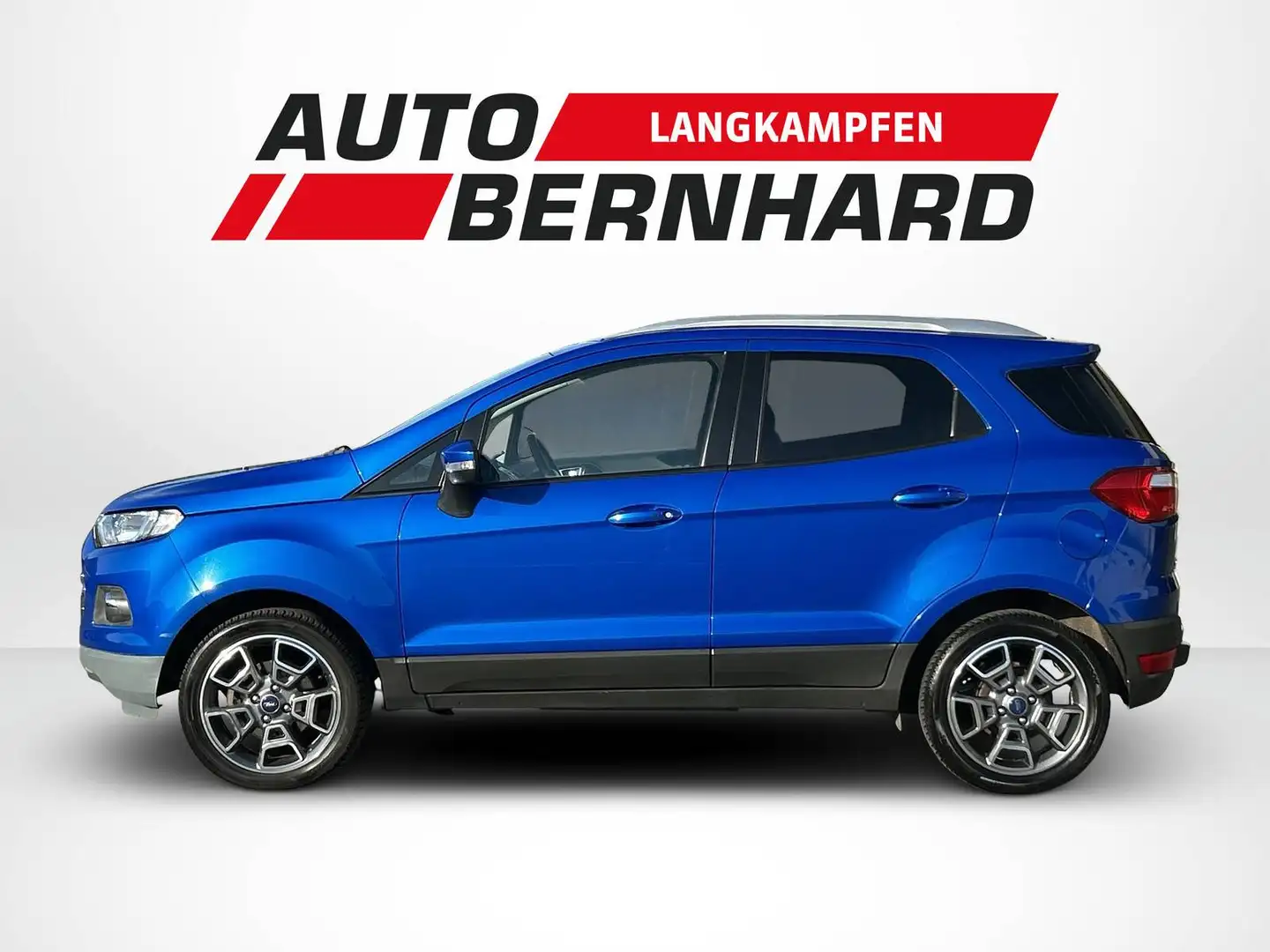 Ford EcoSport Titanium Blau - 2