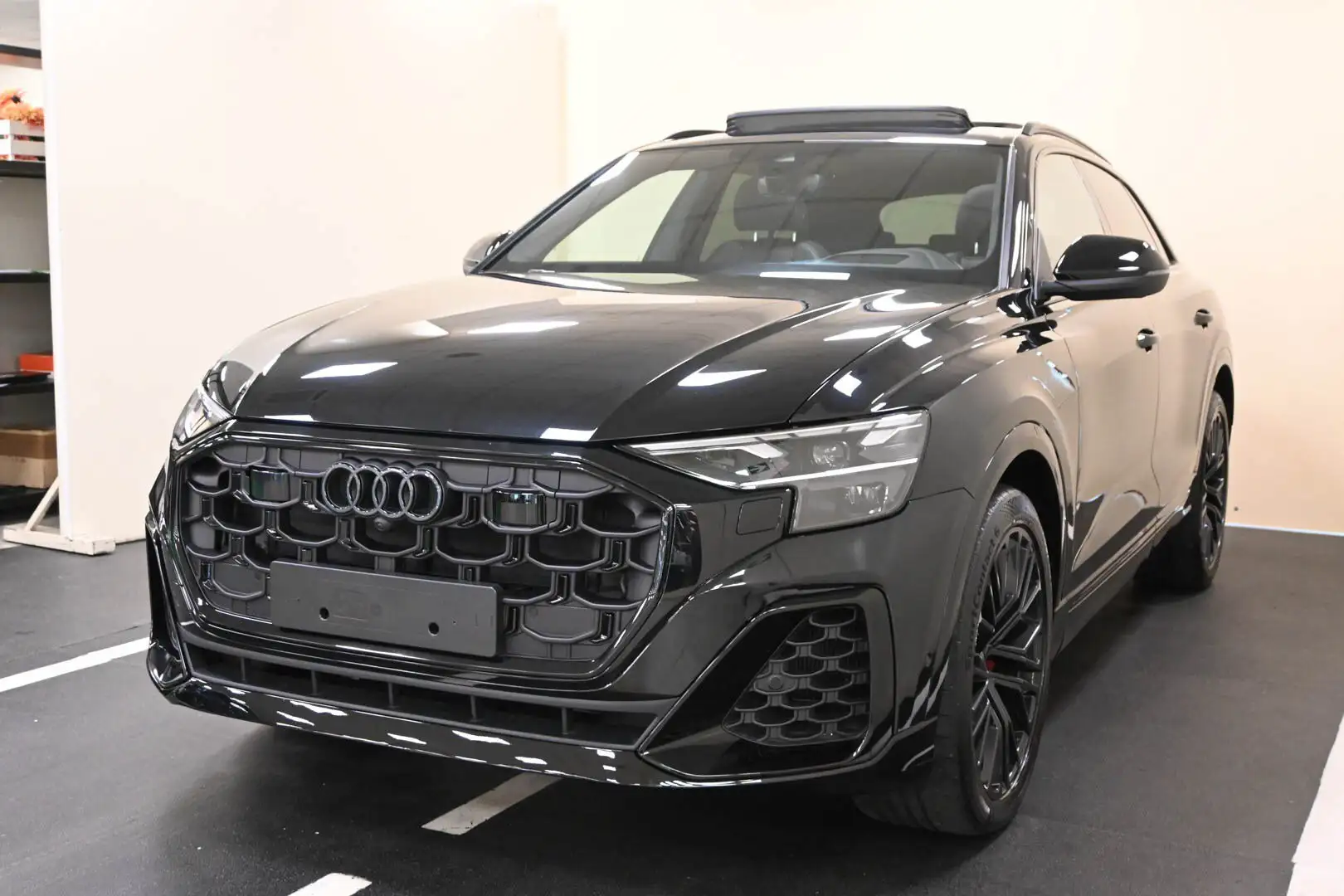 Audi Q8 Q8 50 Mhev s-line black line Zwart - 2