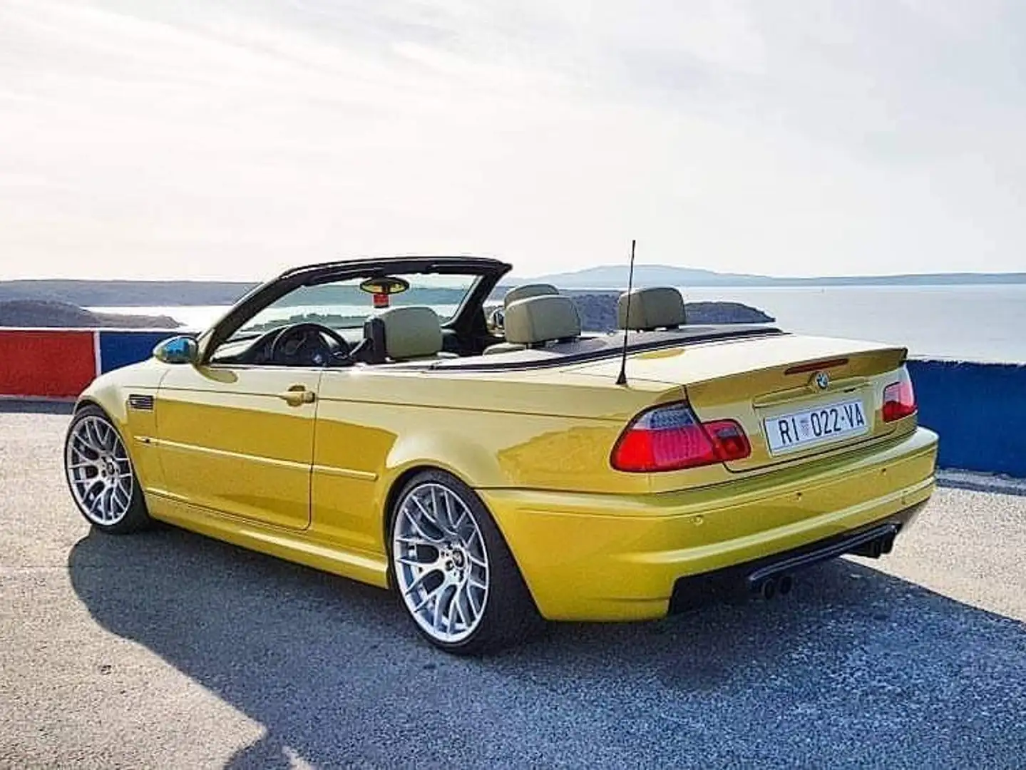 BMW M3 Cabrio SMG Žlutá - 2