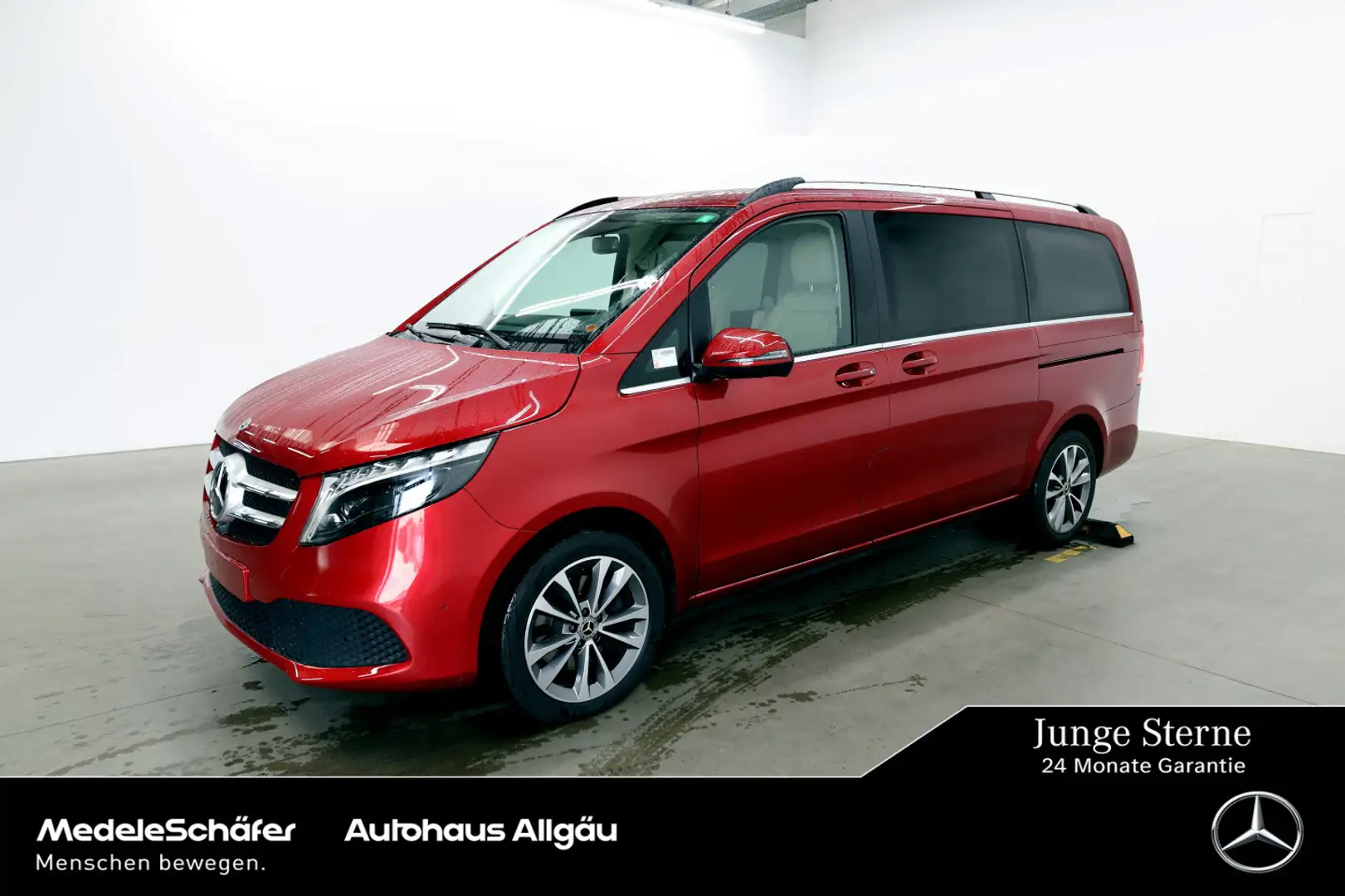 Mercedes-Benz V 250 V 250 L 4MATIC AVANTGARDE LED SHD NAVI WARMWASSER Roşu - 1