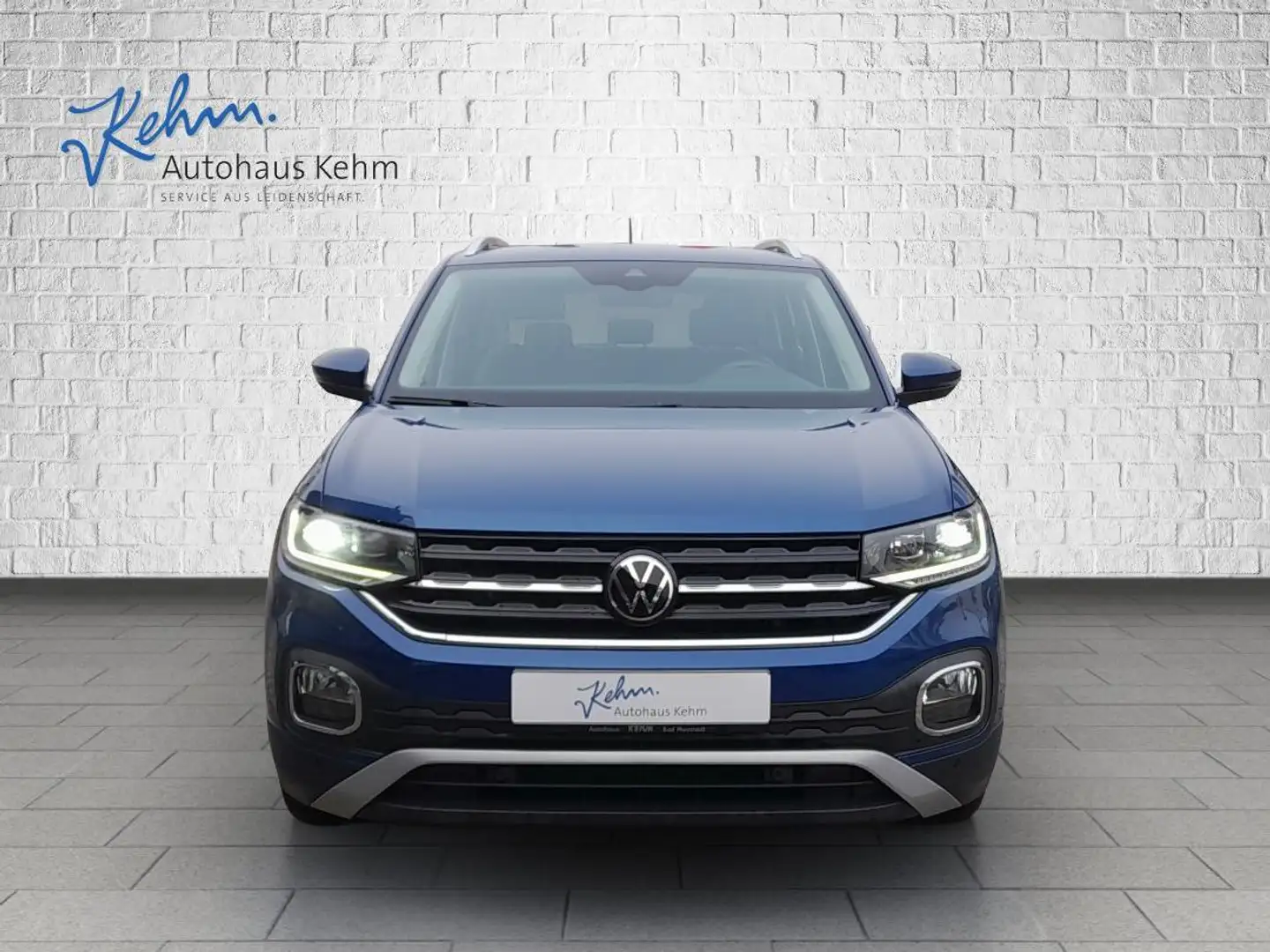Volkswagen T-Cross Style 1,0 TSI ACC|LED|APP|SHZ|MFL Blau - 2