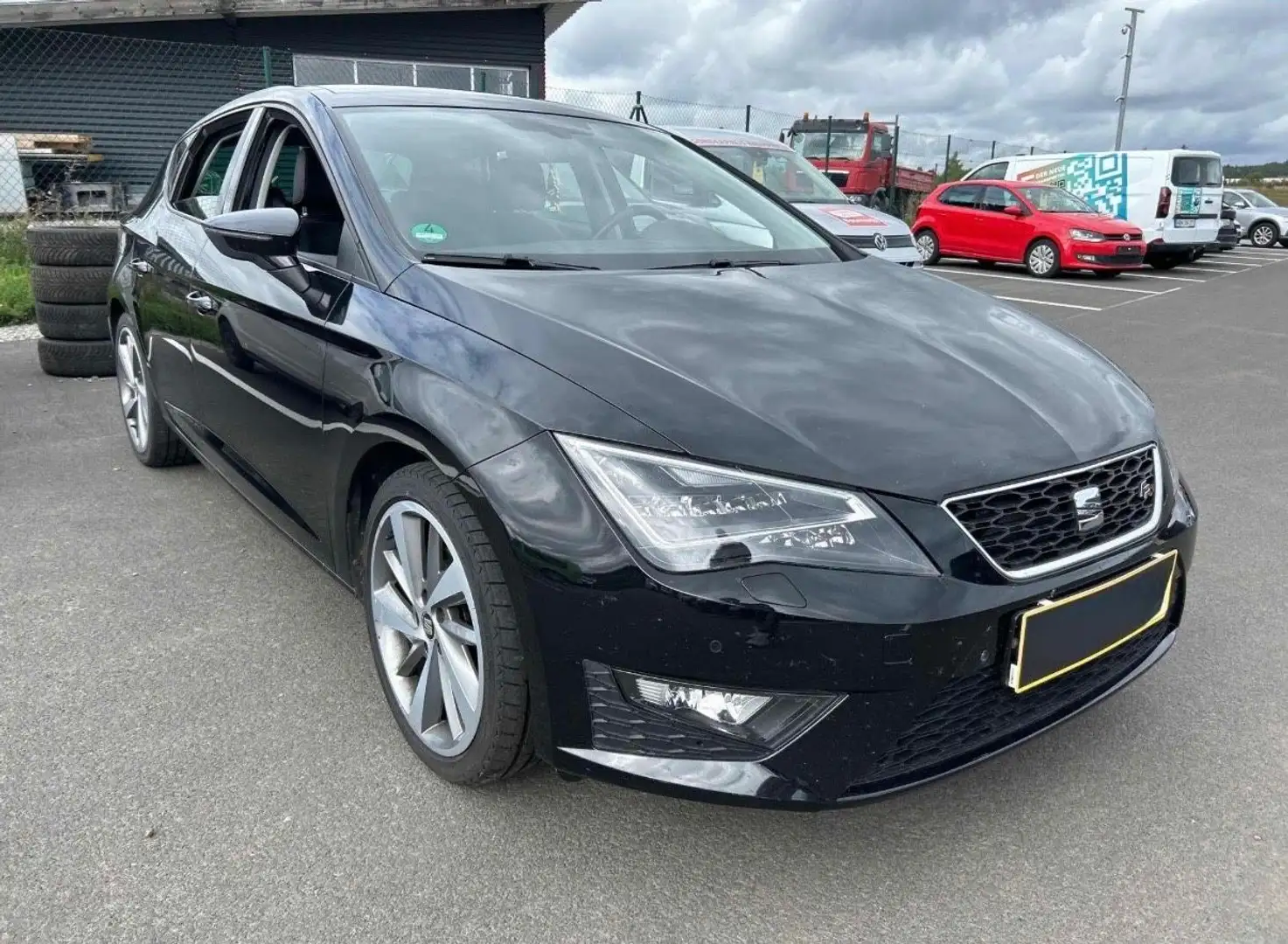 SEAT Leon FR*Panorama*Navi*Alcantara*LED*1.Hand Schwarz - 2