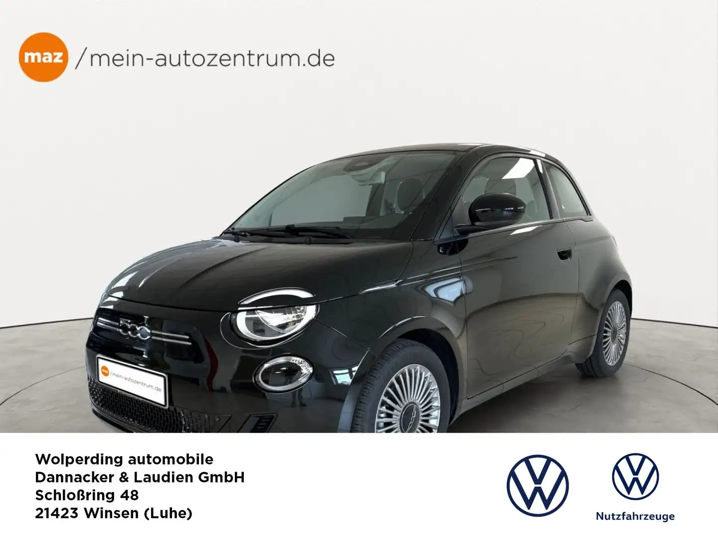 Fiat 500e Icon Klima el. Fenster Zwart - 1