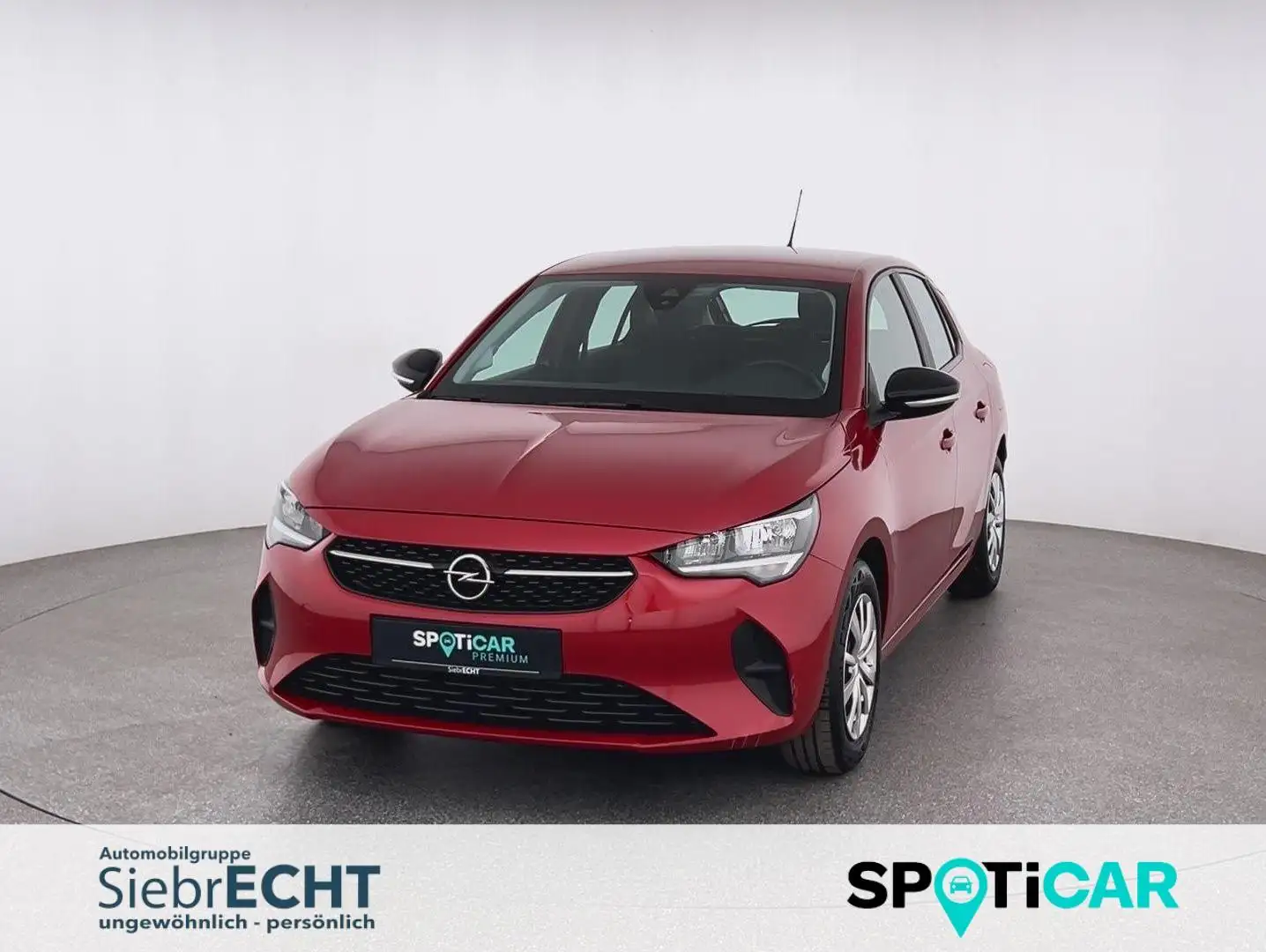 Opel Corsa F Edition 1.2*PDCh*SHZ*LKH*uvm Rojo - 1