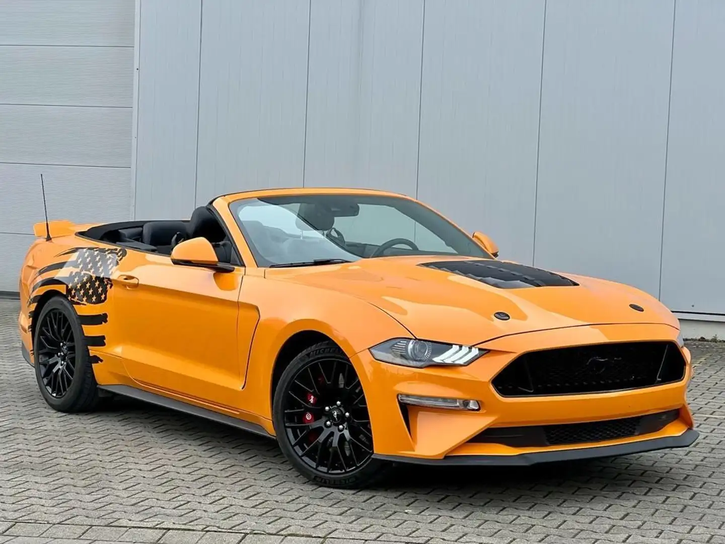 Ford Mustang GT Cabrio EU Modell COC Performance LED Orange - 2