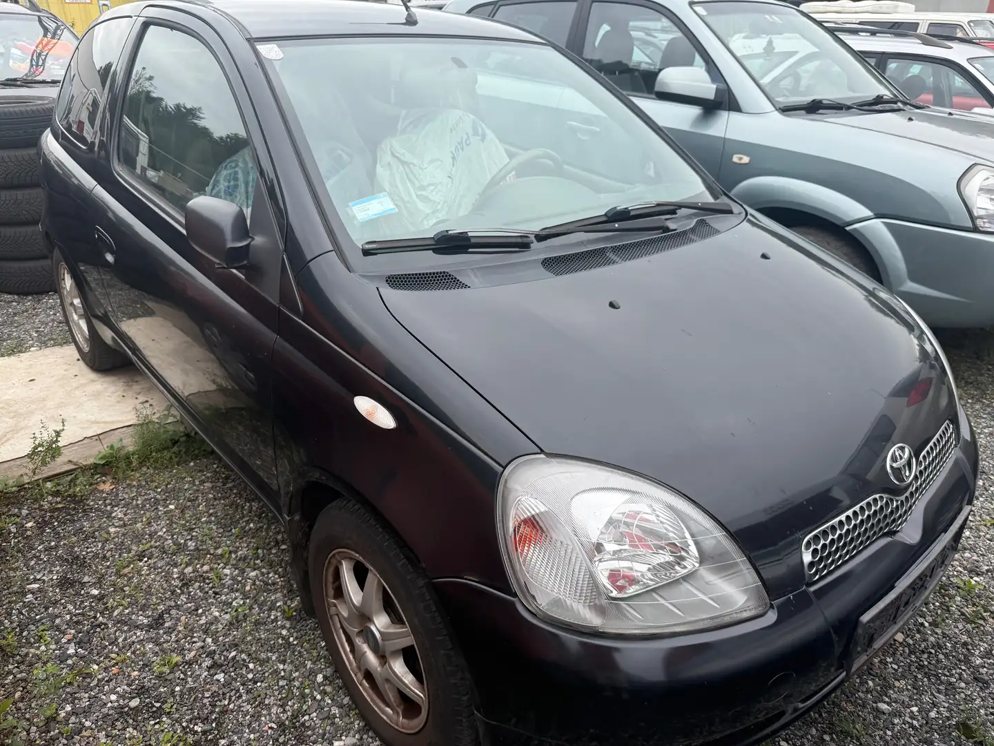 Toyota Yaris 1,0 VVT-i Linea Sol Klima Pickel euro 3 Noir - 2