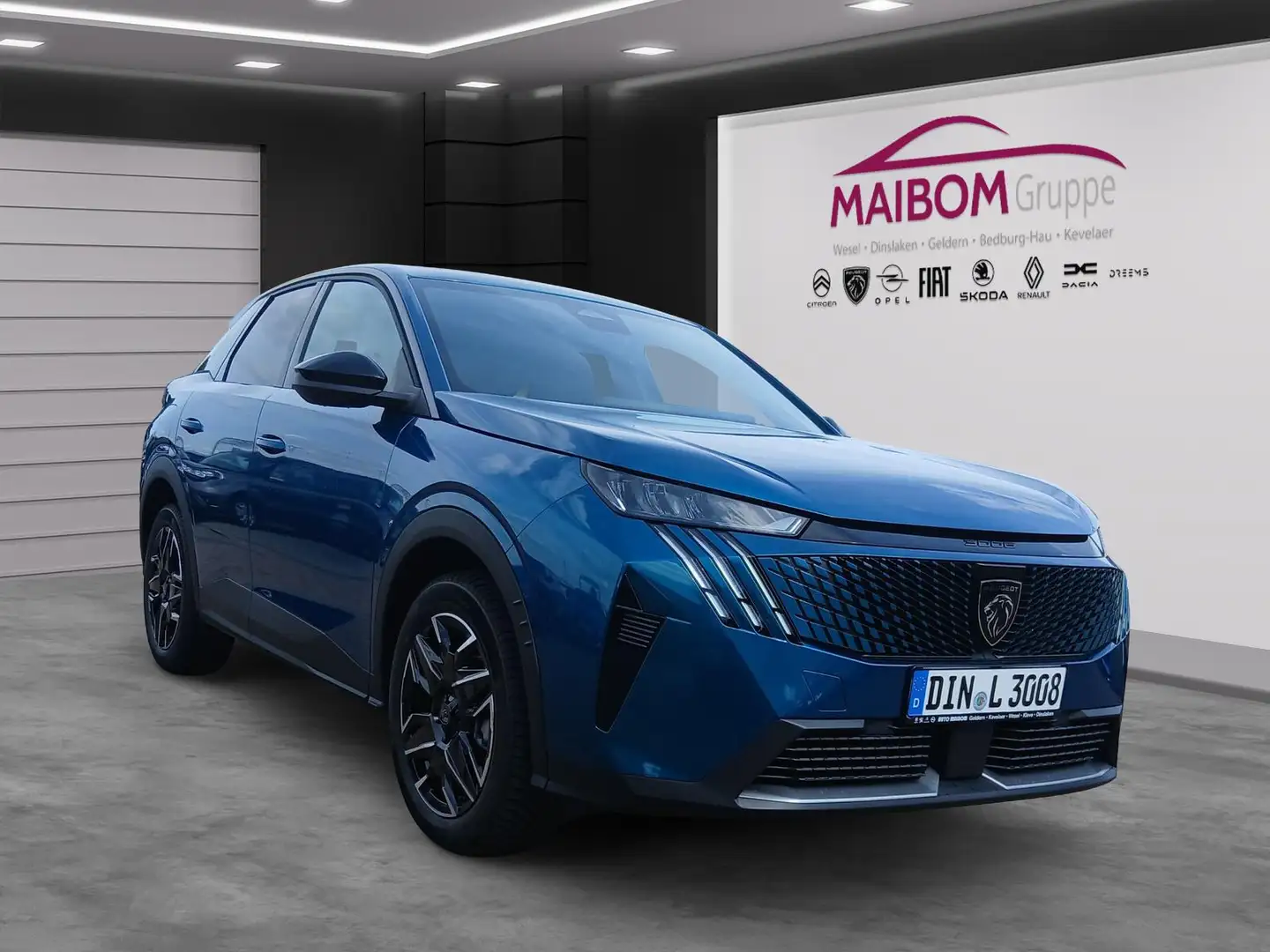 Peugeot 3008 Hybrid 136 Allure Bleu - 2