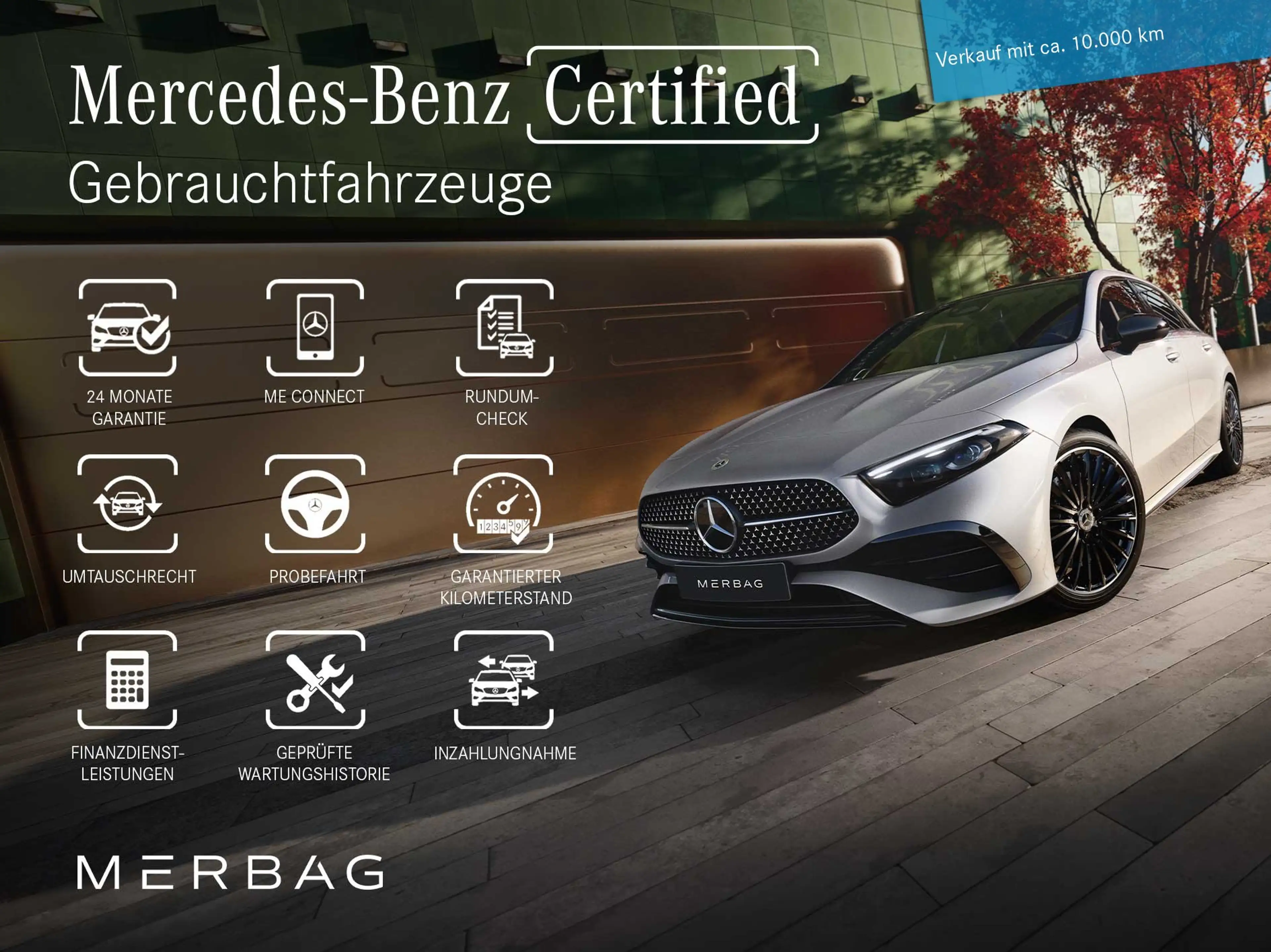 Mercedes-Benz GLA 180 GLA 180 Verkauf mit ca. 10.000 km AMG Line Navi — photo 6