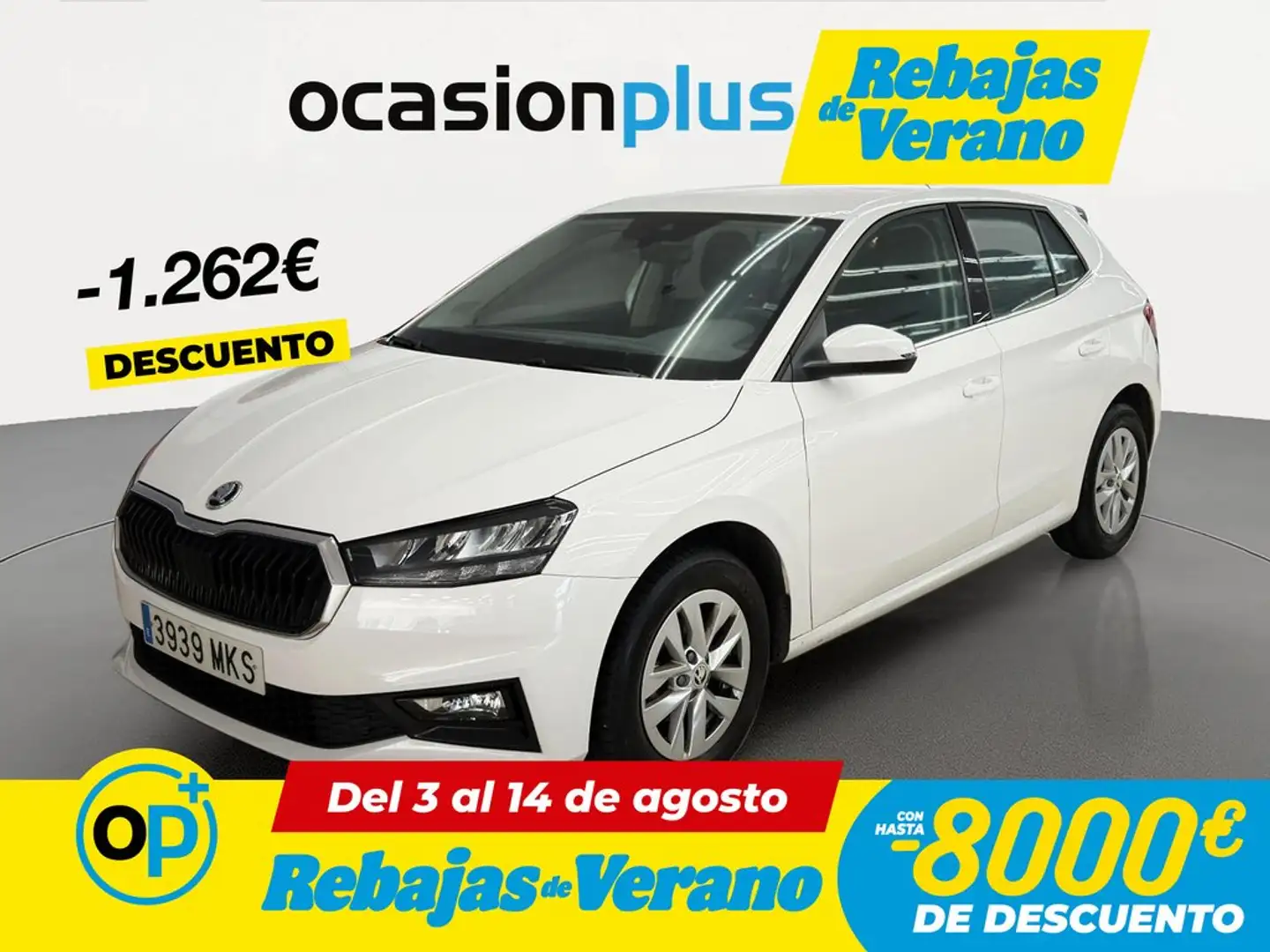 Skoda Fabia 1.0 TSI Ambition 70kW Blanco - 1