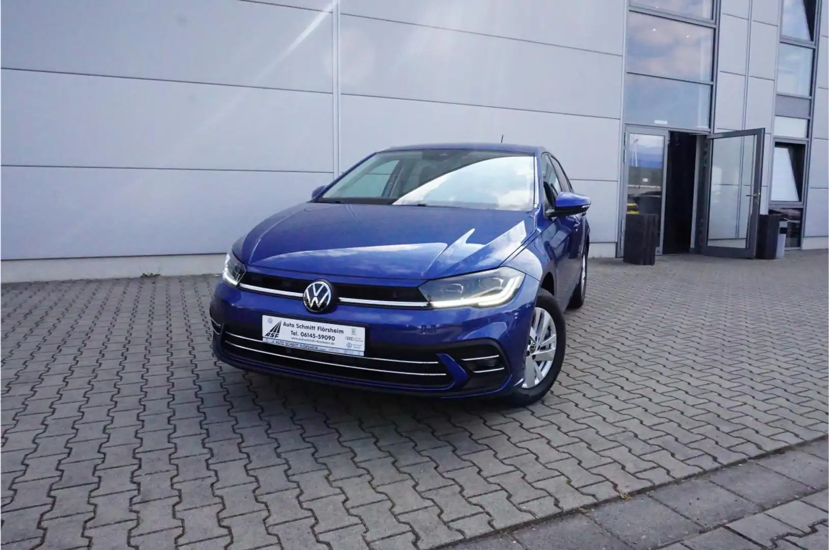 Volkswagen Polo Style 1,0 TSI - 5-Gang Blau - 2