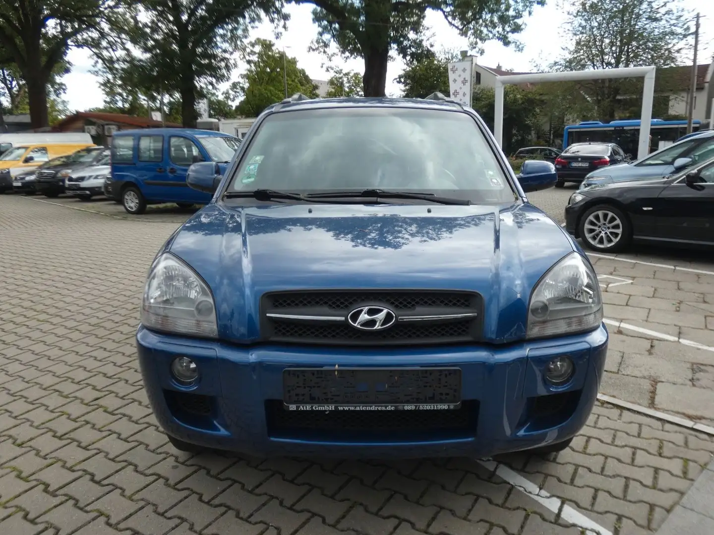 Hyundai TUCSON 2.0 GLS*LEDER*1 HAND*KLIMA Blau - 2