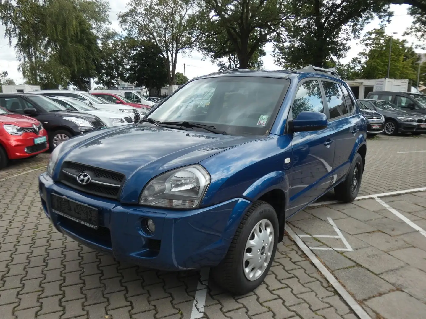 Hyundai TUCSON 2.0 GLS*LEDER*1 HAND*KLIMA Blau - 1
