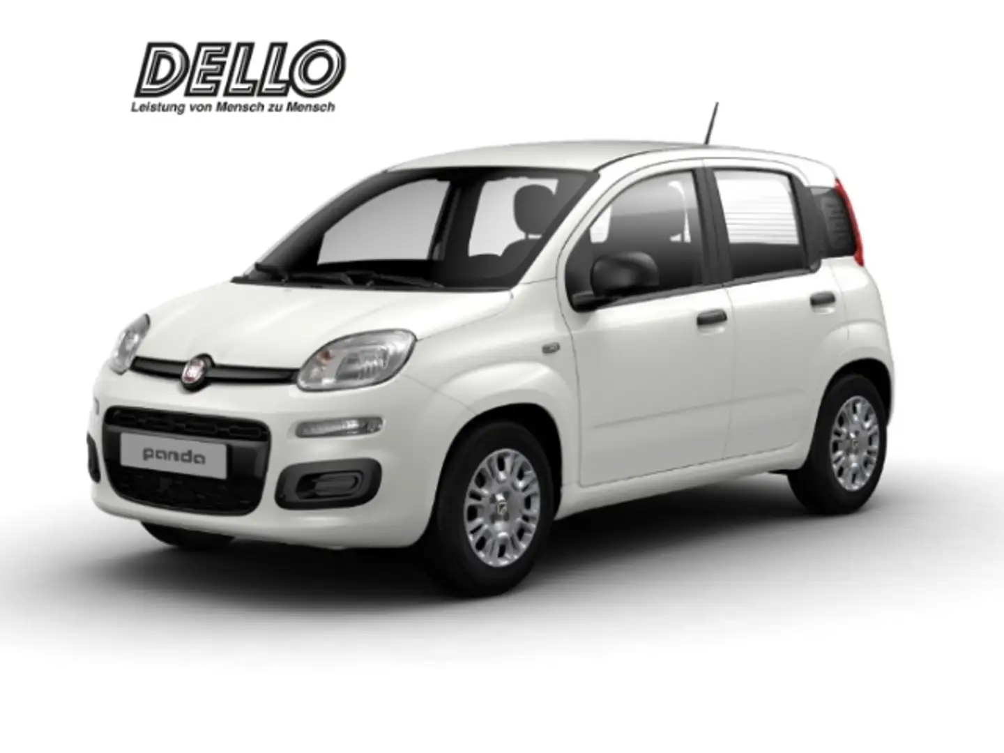 Fiat Panda Gewerbeleasing Klimaanlage Parkpilot ZV Weiß - 1