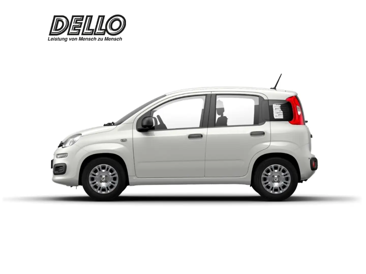 Fiat Panda Gewerbeleasing Klimaanlage Parkpilot ZV Weiß - 2