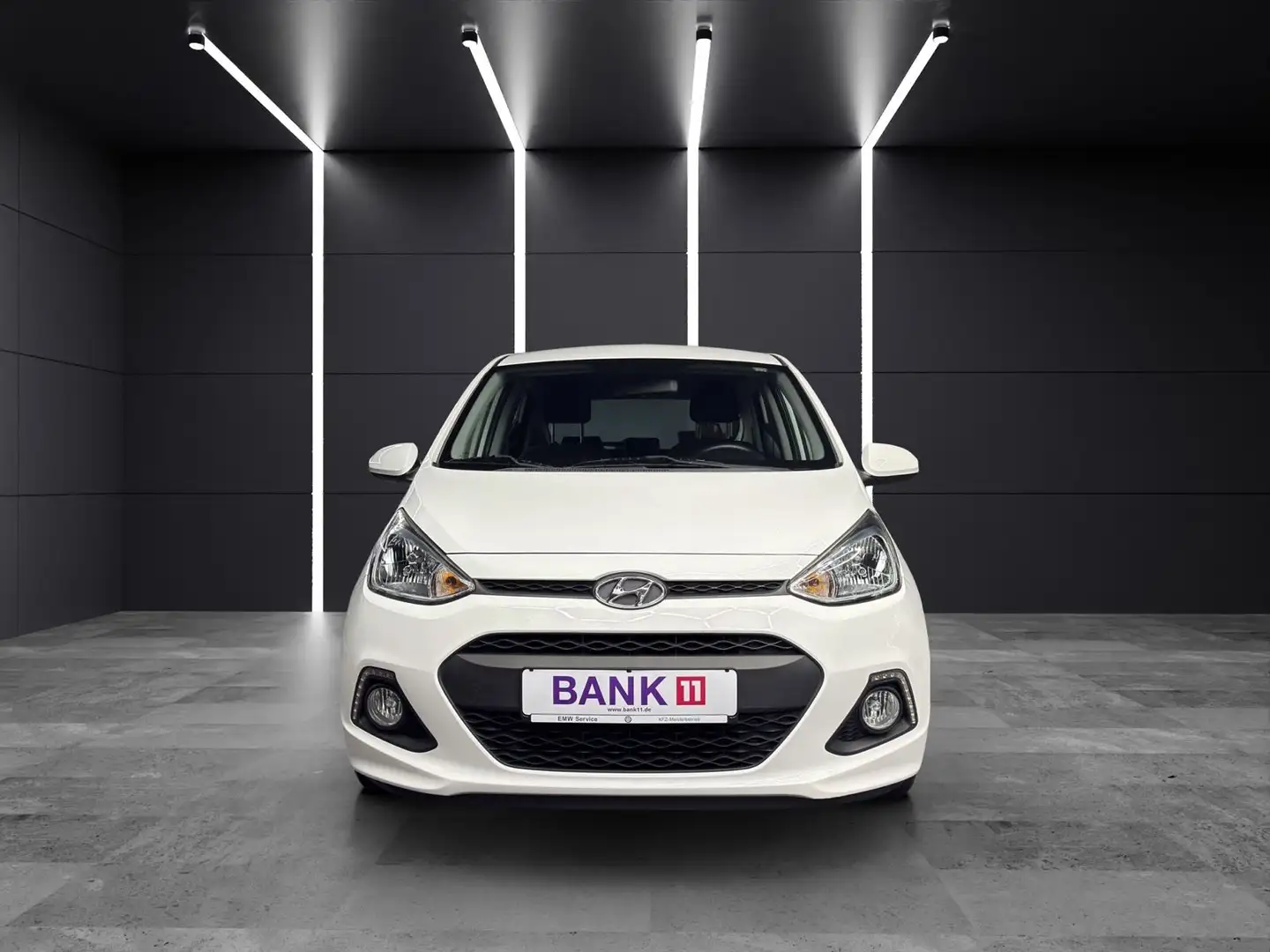 Hyundai i10 AHK*SHZ Unfallfrei Blanc - 2