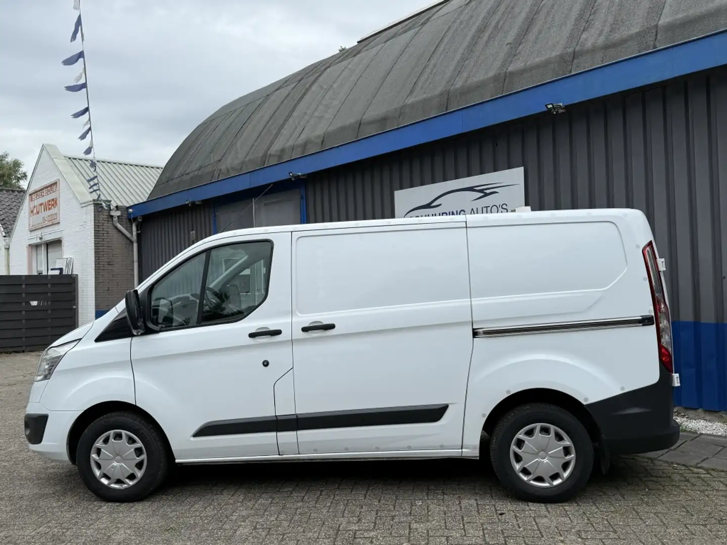 Ford Transit Custom 270 2.0 TDCI L1H1 Dubbele zijdeur/inrichting Wit - 2