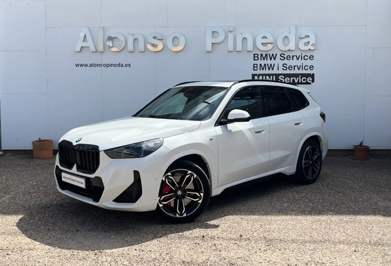 BMW X1 20dA sDrive M Sport Pro Blanc - 1
