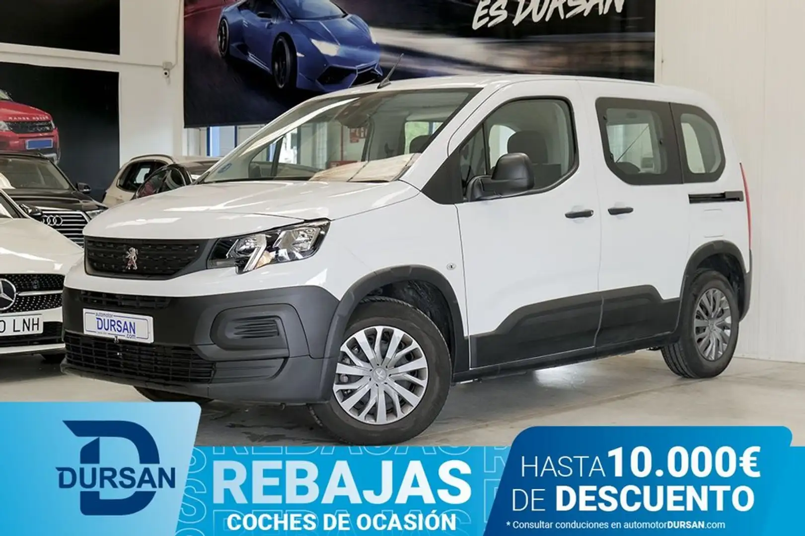 Peugeot Rifter e Active Pack Long 100kW Alb - 1