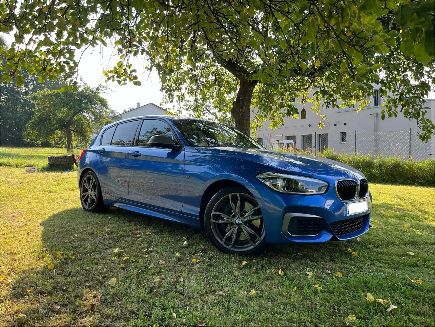 BMW 135 M135i Leder/Navi Prof./Automatik/Keyless Blau - 1