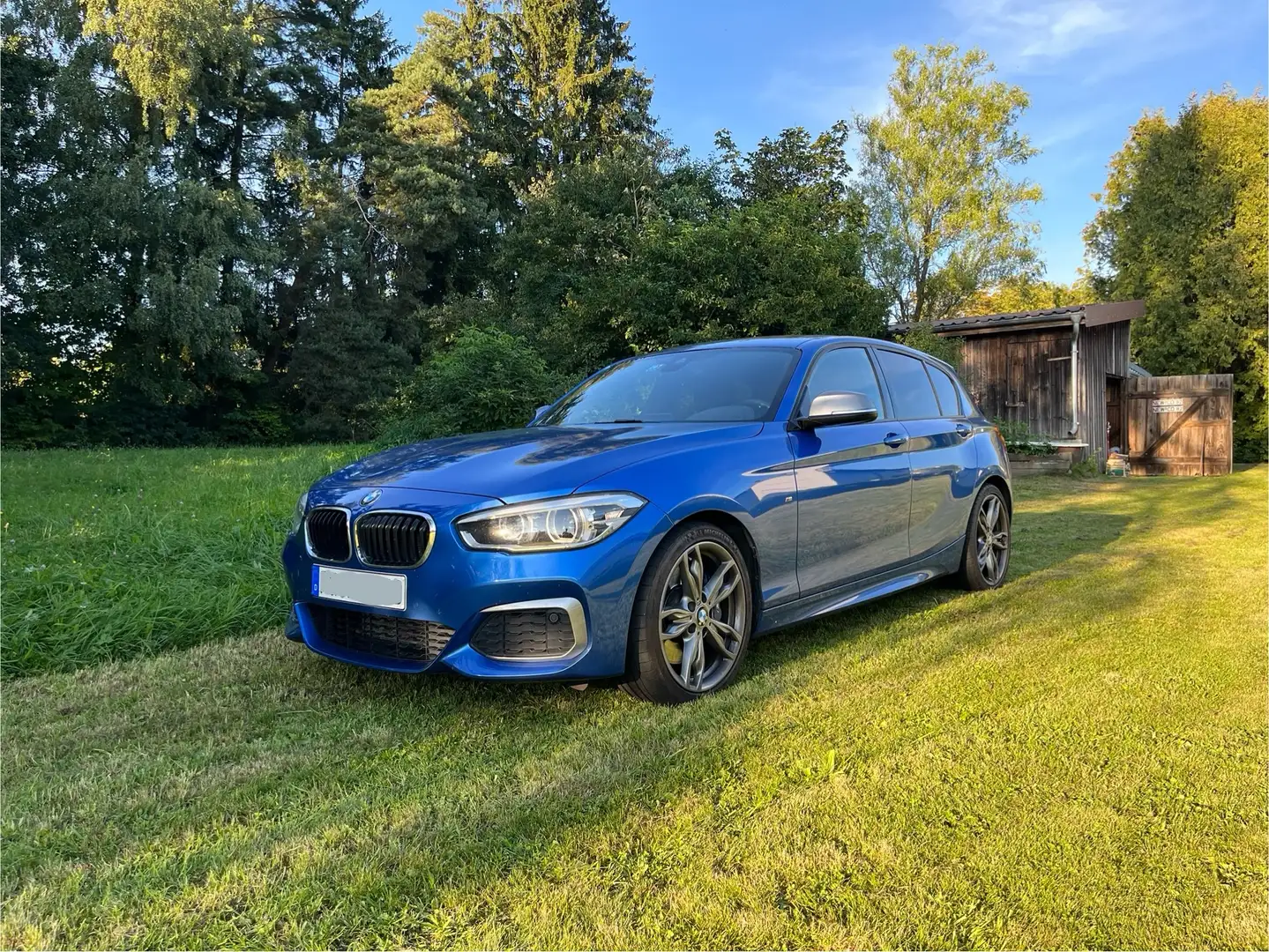 BMW 135 M135i Leder/Navi Prof./Automatik/Keyless Blau - 2