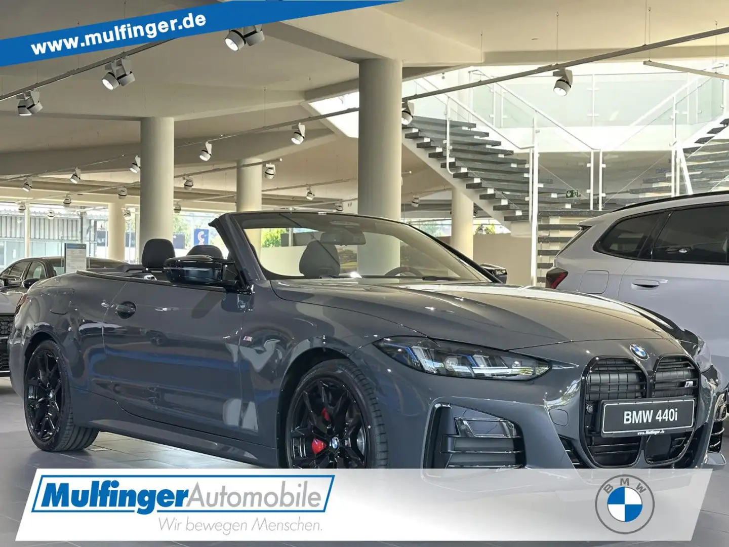 BMW 440 Mi xDrive Cabrio M Sport Pro Driv.Prof. Har/Kar Gris - 1