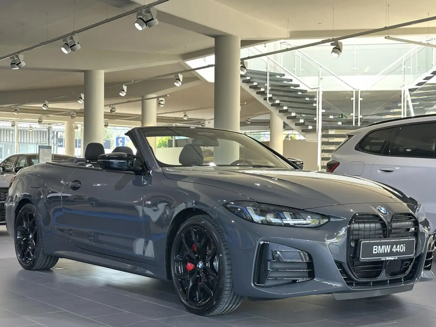 BMW 440 Mi xDrive Cabrio M Sport Pro Driv.Prof. Har/Kar Gris - 2