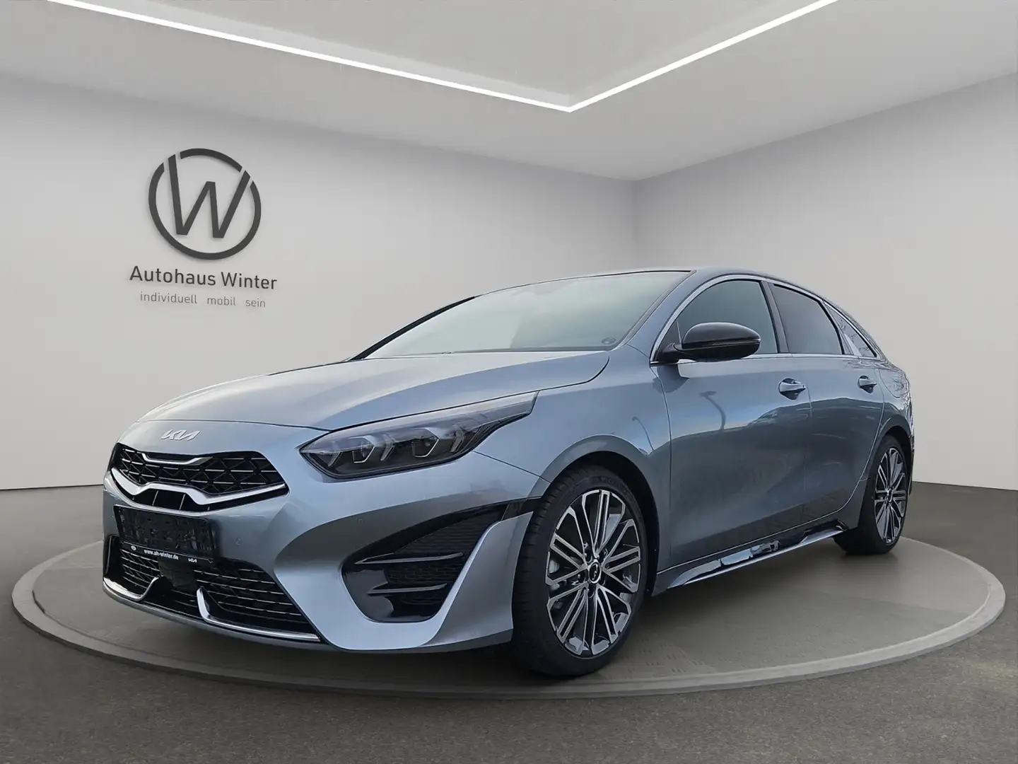 Kia ProCeed / pro_cee'd GT-Line 1,5 T-GDI DCT Pano Tech Standhzg Leder 18 Silber - 2