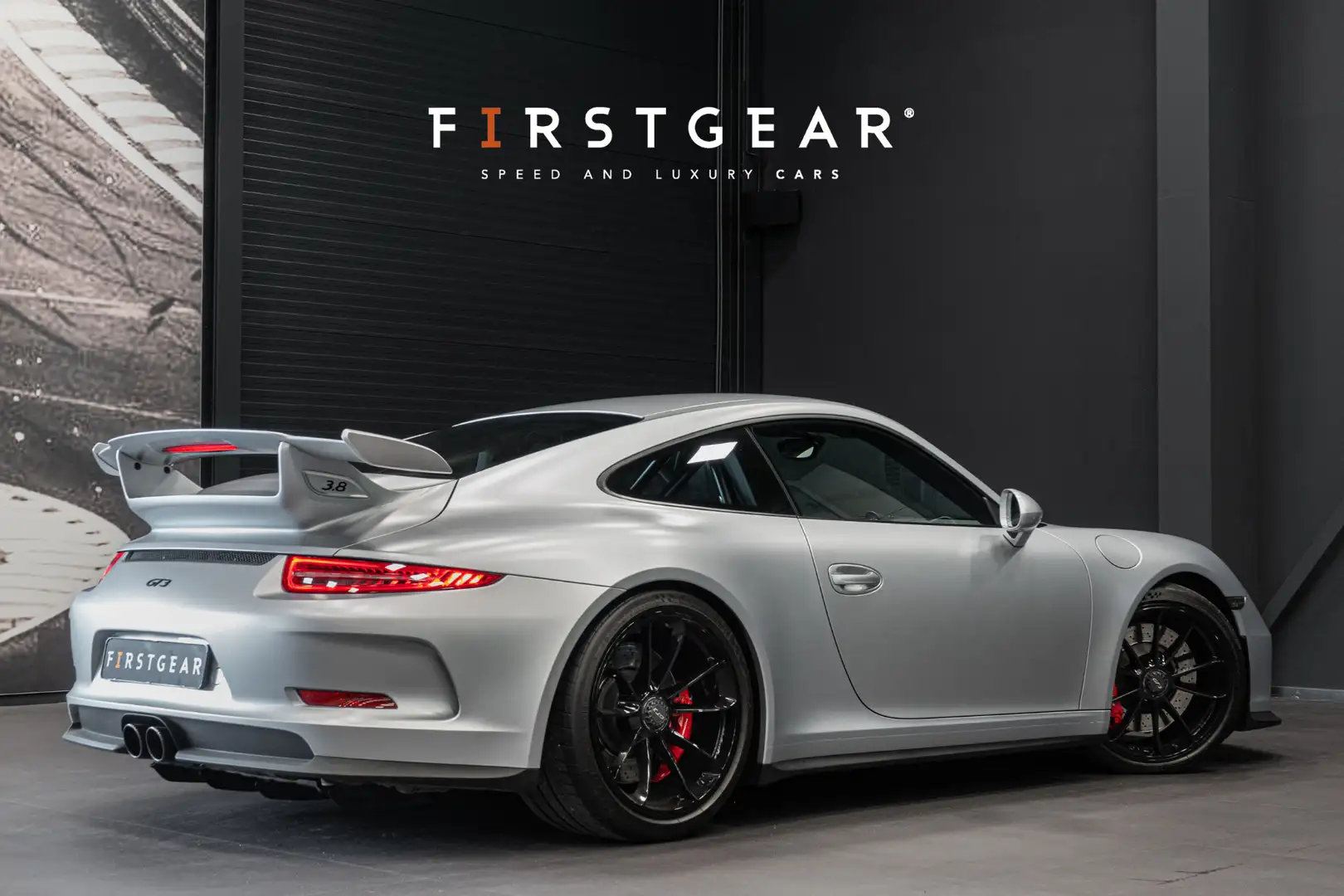 Porsche 991 991 MK1 GT3 *Clubsport / Sport-Chrono / Carbon-kui Zilver - 2