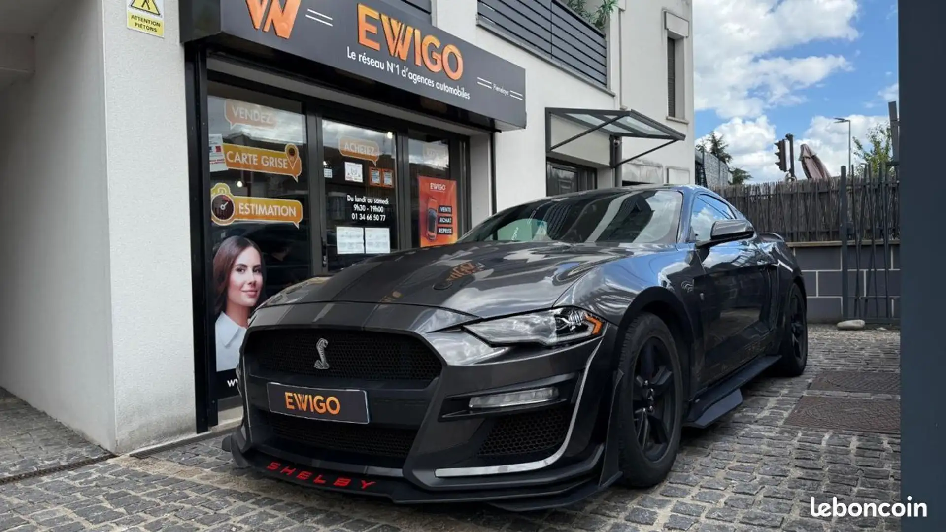 Ford Mustang 3.7 V6 305ch Kit GT 500 Grau - 1