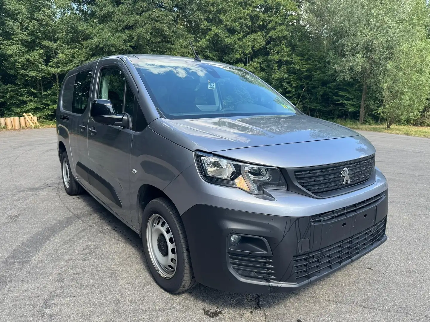 Peugeot Partner Long Heavy Double Cabine 100CH Man.6 Gris - 1