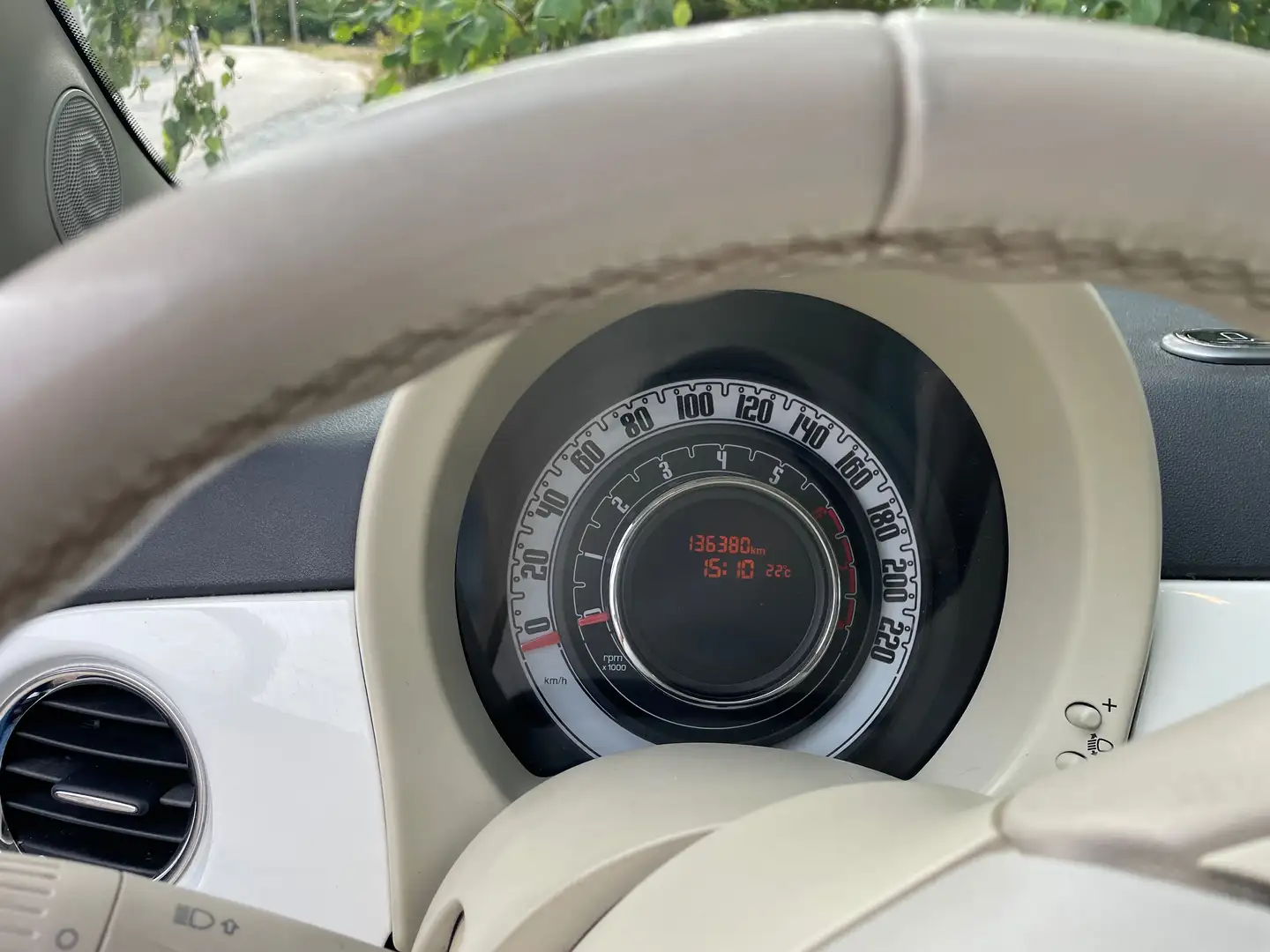 Fiat 500C 500 C 0.9 TwinAir Start Blanc - 1