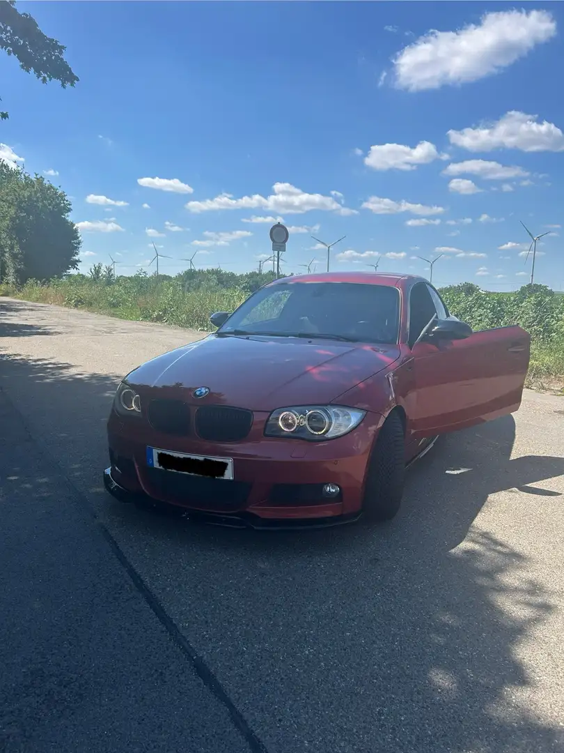 BMW 123 123d Coupe Rouge - 1