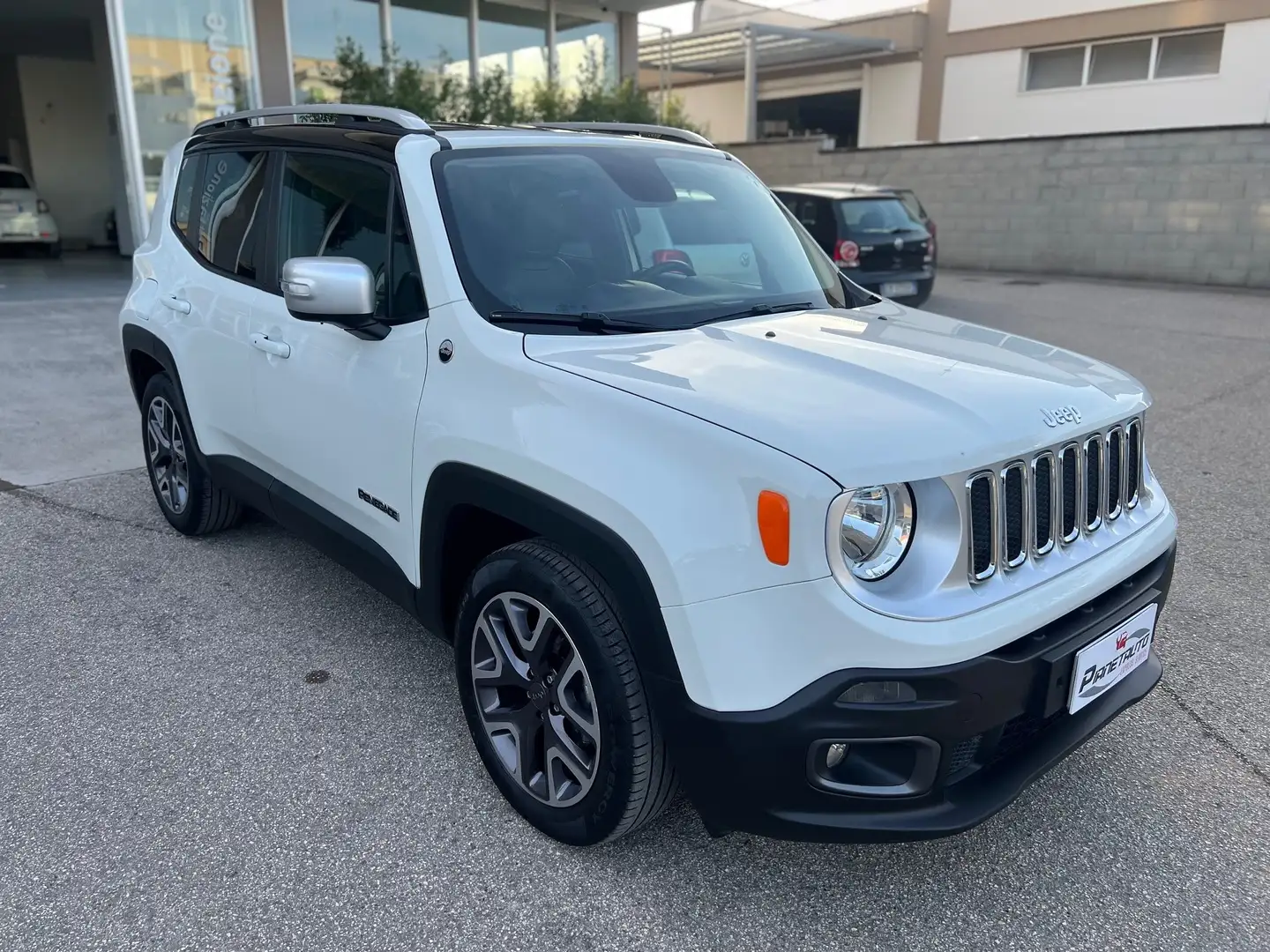 Jeep Renegade 1.6 mjt 120cv Limited fwd PELLE/NAVI/18; PERFETTA Wit - 1