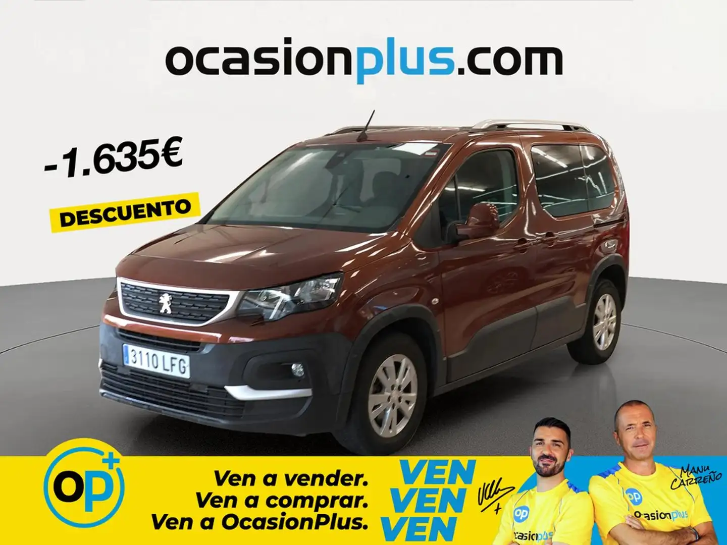 Peugeot Rifter 1.5BlueHDi S&S Standard Active 130 Marrón - 1