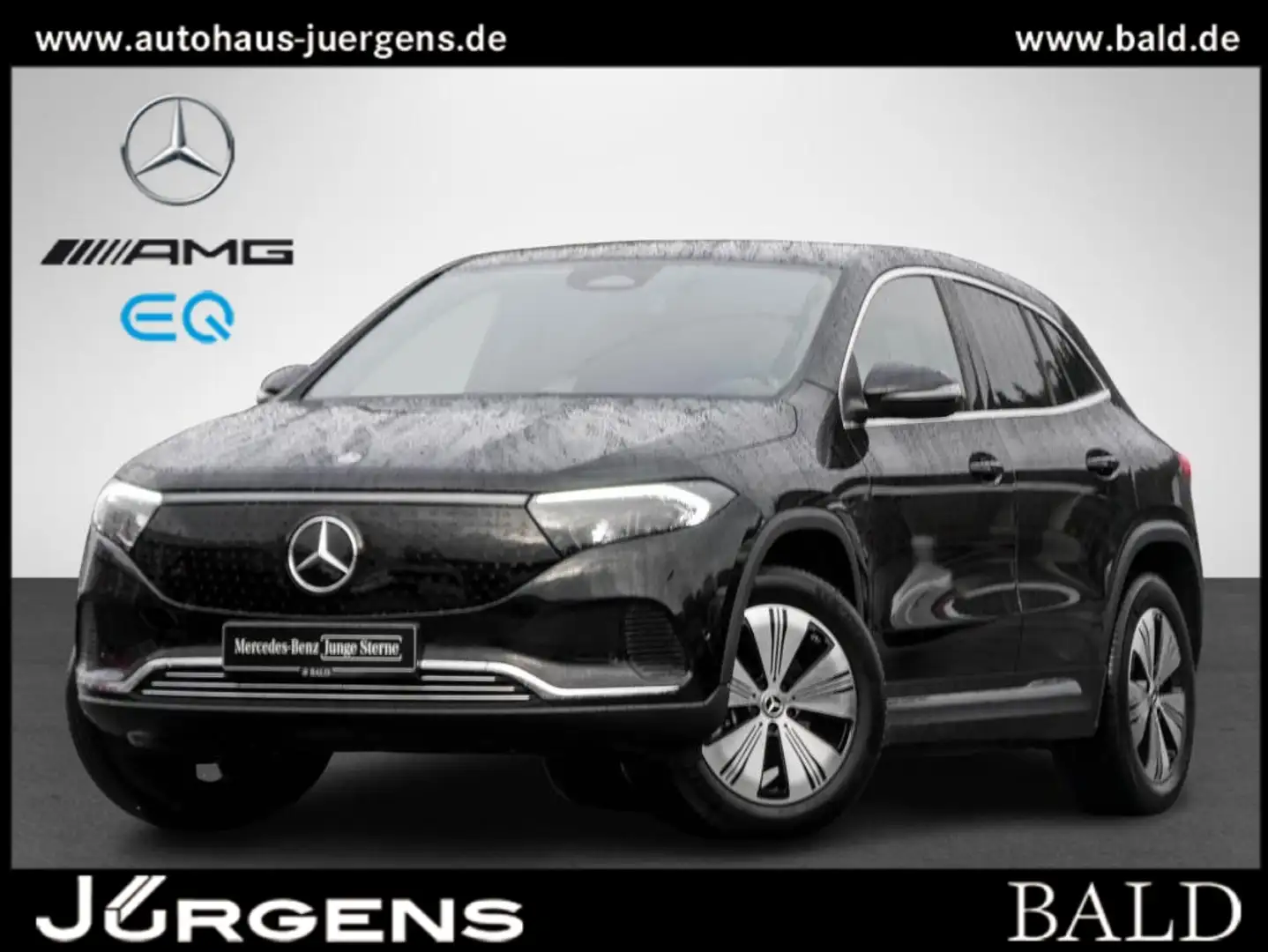 Mercedes-Benz EQA 350 4M Progressive/AHK/LED/Cam/Ambi/Totw/18" Noir - 1
