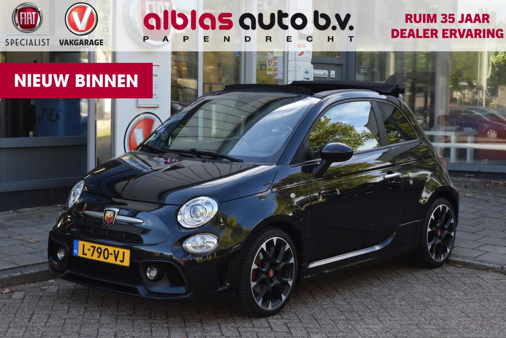 Abarth 500C 595|Cruise|Beats|Xenon|Stoelverw. Schwarz - 1