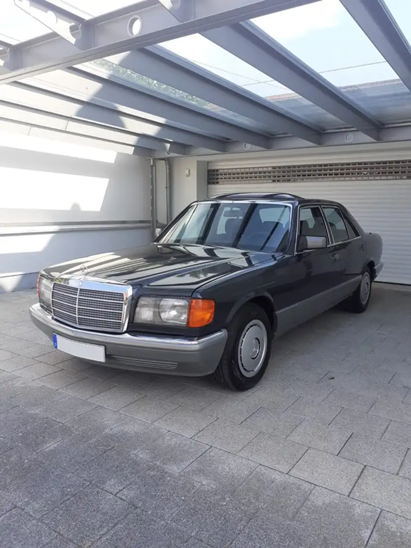 Mercedes-Benz S 260 Mercedes-Benz 260 SE W126 | 1 Vorbesitzer| rostfrei | Historie lückenlos Negro - 1