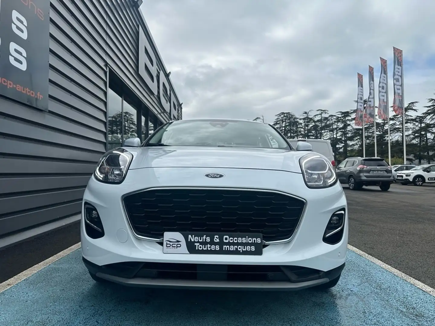 Ford Puma 1.0 ECOBOOST 125CH S\u0026S MHEV ST-LINE Blanc - 2