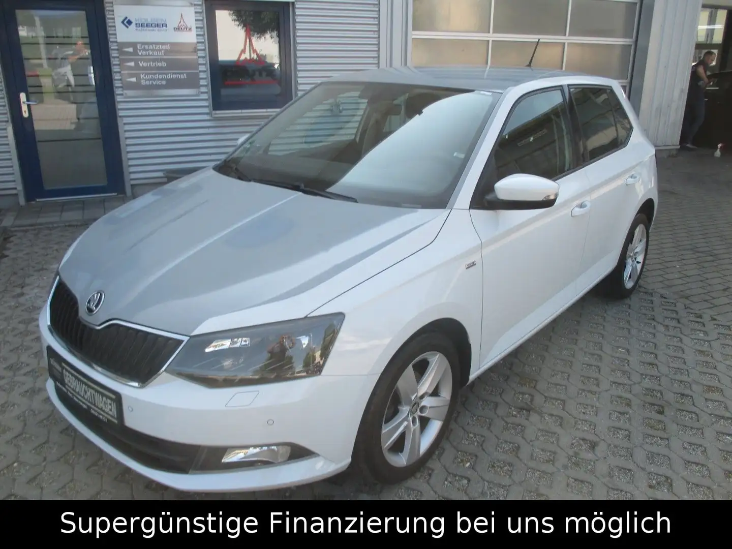Skoda Fabia Drive,KLIMA,GARANTIE,BLUETOOTH Weiß - 1